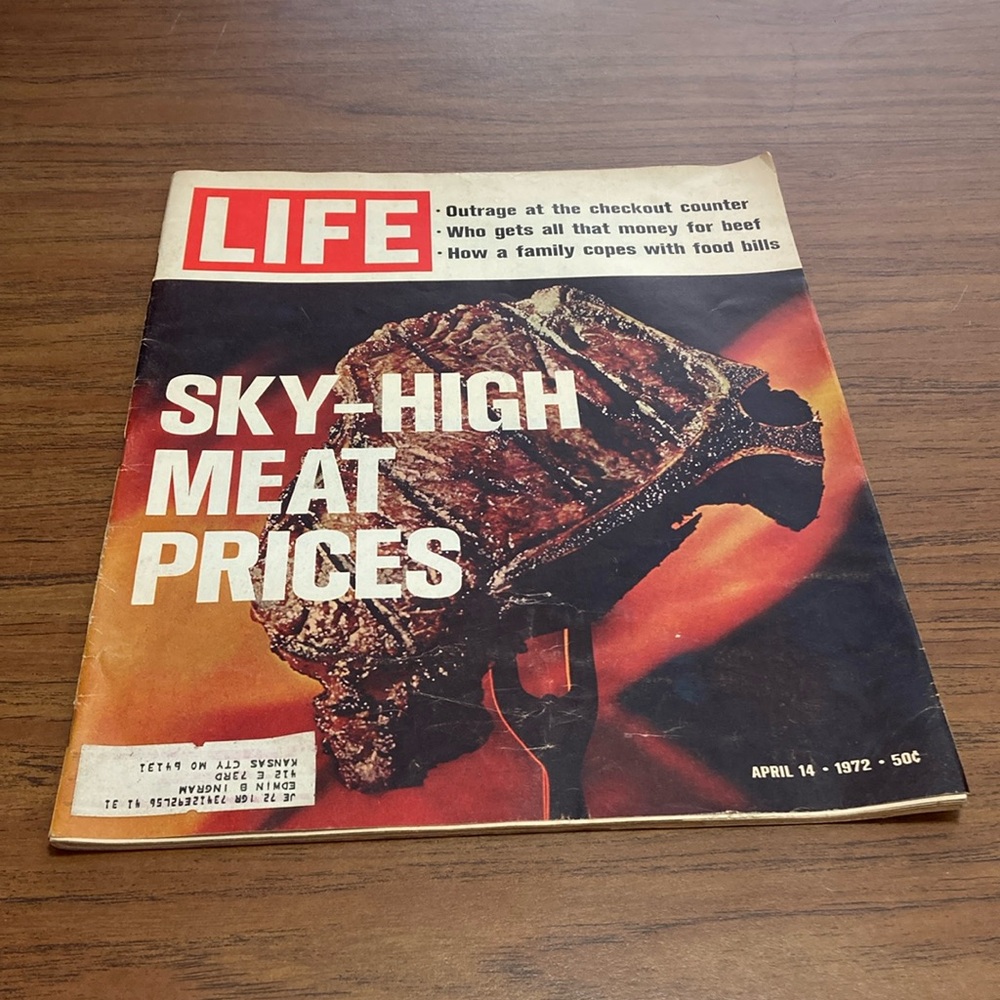 Vintage LIFE Magazine April 1972
